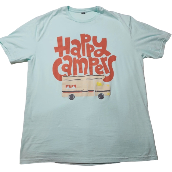 Happy Camper T-shirt - Picture 1 of 8